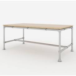 Marco de mesa tubular 180x100x80 cm - Modelo 1 (Klemp)