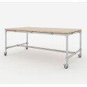 Stelaż stołu z rur 200x100x80 cm - Model 3 (Klemp) Stelaż stołu z rur 200x100x80 cm - Model 3 (Klemp)