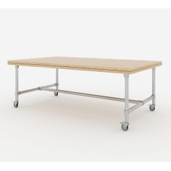 Marco de mesa tubular 140x100x80 cm - Modelo 4 (Klemp)