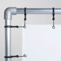 Mur de présentation Bannière Aluminium Cadre tendu (Klemp)