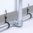 Mur de présentation Bannière Aluminium Cadre tendu (Klemp)