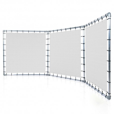 Folding Presentation Wall Banner Frame (Klemp) - Free-standing structures Folding Presentation Wall Banner Frame (Klemp) - Free-standing structures