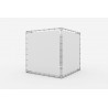 Cube publicitaire Bannière aluminium Cadre de tension