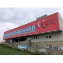 Telaio di tensione in alluminio a parete per banner pubblicitari (Klemp) Telaio di tensione in alluminio a parete per banner pubblicitari (Klemp)