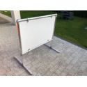 Freestanding advertising structure adjustable - under the dibond screen (Klemp) Freestanding advertising structure adjustable - under the dibond screen (Klemp)