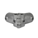 Angolo aggiuntivo con tubo di raccordo a 90° Typ 20OE, 48,3 mm, Zincato (Klemp) Angolo aggiuntivo con tubo di raccordo a 90° Typ 20OE, 48,3 mm, Zincato (Klemp)