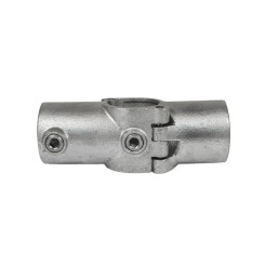 Cruz de dos zócalos adicional Typ 22OE, 48,3 mm, Galvanizado (Klemp)