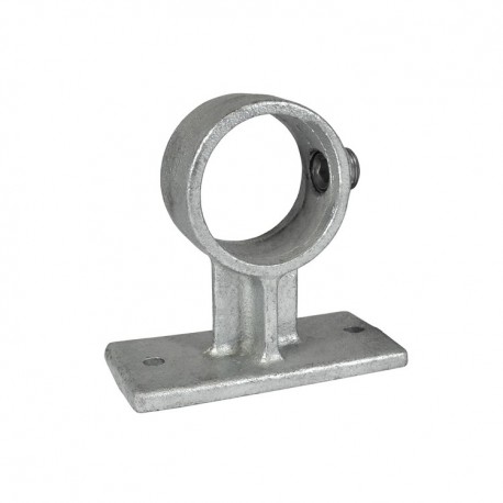 Supporto per corrimano Typ 34A, 21,3 mm, Zincato (Klemp) - Raccordi per tubi tondi Supporto per corrimano Typ 34A, 21,3 mm, Zincato (Klemp) - Raccordi per tubi tondi