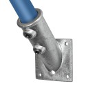 Soporte de asta de bandera Typ FP1C, 33,7 mm , Galvanizado (Klemp)
