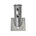Supporto per asta portabandiera Typ FP1C, 33,7 mm , Zincato (Klemp) Supporto per asta portabandiera Typ FP1C, 33,7 mm , Zincato (Klemp)