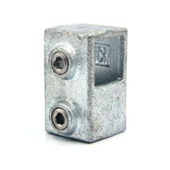 Short T-pieceTyp 2S, 25 mm, Galvanized (Klemp)