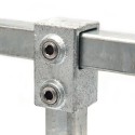 Kort T-stuk Typ 2S, 25 mm, Thermisch verzinkt (Klemp) Kort T-stuk Typ 2S, 25 mm, Thermisch verzinkt (Klemp)