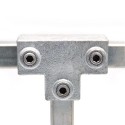 Pieza en T larga Typ 4S, 25 mm, Galvanizado (Klemp) Pieza en T larga Typ 4S, 25 mm, Galvanizado (Klemp)