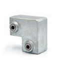 Elbow piece 90°Typ 6S, 25 mm, Galvanized (Klemp)