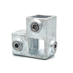 Eckstück durchlaufender Ständer - 25 mm - Typ 20S-25 (Klemp)