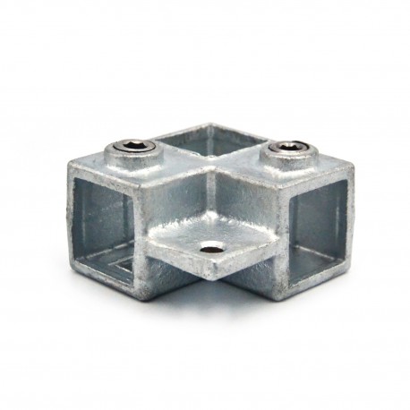 Ángulo de vertical continuo con un solo labio Typ 21S, 25 mm, Galvanizado (Klemp) - Abrazaderas de tubo cuadradas Ángulo de vertical continuo con un solo labio Typ 21S, 25 mm, Galvanizado (Klemp) - Abrazaderas de tubo cuadradas
