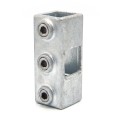 Cruz de dos zócalos Typ 22S, 25 mm, Galvanizado (Klemp) Cruz de dos zócalos Typ 22S, 25 mm, Galvanizado (Klemp)