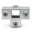 Side Outlet Tee Typ 24S, 25 mm, Galvanized (Klemp) Side Outlet Tee Typ 24S, 25 mm, Galvanized (Klemp)