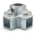 Cruz de cuatro zócalos Typ 26S, 25 mm, Galvanizado (Klemp) Cruz de cuatro zócalos Typ 26S, 25 mm, Galvanizado (Klemp)
