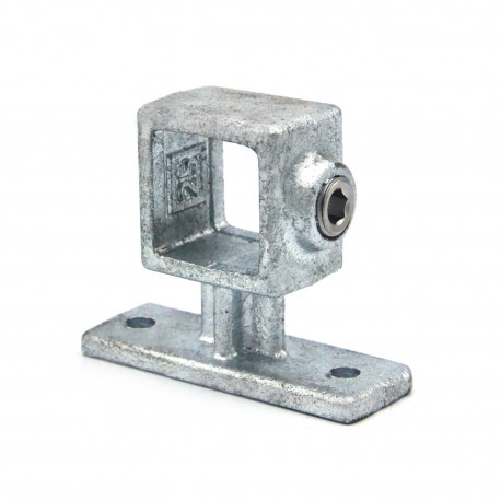 Leuningdrager Typ 34S, 25 mm, Thermisch verzinkt (Klemp) - Vierkante buiskoppelingen