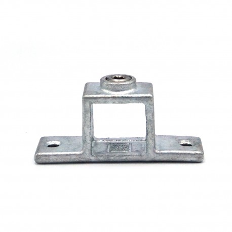 Placa voladiza de labio de doble cara Typ 56S, 25 mm, Galvanizado (Klemp) - Abrazaderas de tubo cuadradas Placa voladiza de labio de doble cara Typ 56S, 25 mm, Galvanizado (Klemp) - Abrazaderas de tubo cuadradas