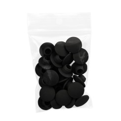 Kunststoff Schraubverschluss schwarz (25 Stück pro Beutel) - Typ 78DEF - 42,4-60,3 mm (Klemp)