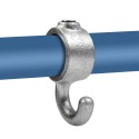 Coat hookTyp 64A, 21,3 mm, Galvanized (Klemp) Coat hookTyp 64A, 21,3 mm, Galvanized (Klemp)
