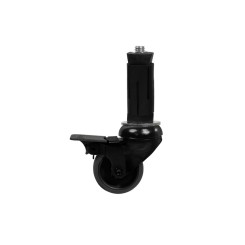 Roue pivotante avec frein 100 mm incl. extenseur S25 mm (Klemp)
