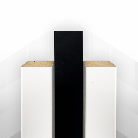 Decorative HDF lacquered strips - 277 cm - 31 mm x 3 mm - 10 pcs (Klemp) - MDF strips Standard