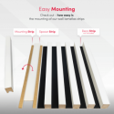 Lamele MDF Standard 29x40 (Klemp) Lamele MDF Standard 29x40 (Klemp)
