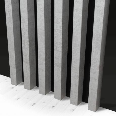 MDF Lamellen Standard 29x40 (Klemp) - MDF Lamellenwand