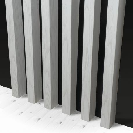 MDF Lamellen Standard 29x40 (Klemp) - MDF Lamellenwand