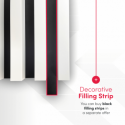 MDF Standard Slats 29x40 (Klemp)