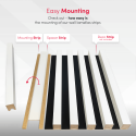 MDF Lamellen Standard 29x40 (Klemp) MDF Lamellen Standard 29x40 (Klemp)