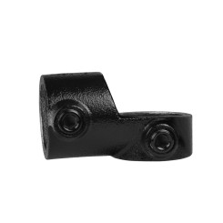 Verstelbaar hoekstuk Typ 49E, 48,3 mm, Zwart (Klemp)