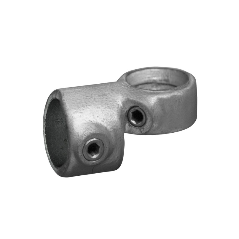 Conexión en T giratoria ajustable Typ 49C, 33,7 mm , Galvanizado (Klemp) - Abrazaderas de tubo redondas Conexión en T giratoria ajustable Typ 49C, 33,7 mm , Galvanizado (Klemp) - Abrazaderas de tubo redondas