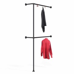 Percha Dortmund - De pared - Negra (Klemp)