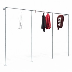 Kapstok Hanover - voor wandmontage - gegalvaniseerd (Klemp)
