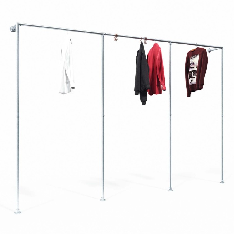 Percha Hannover - De pared - Galvanizada (Klemp) - Kits