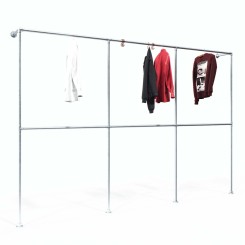 Percha Stuttgart - De pared - Galvanizada (Klemp)