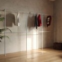 Clothes Rack Stuttgart - Wall mounted - Galvanized (Klemp) Clothes Rack Stuttgart - Wall mounted - Galvanized (Klemp)