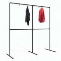 Clothes Rack Frankfurt - Freestanding - Black (Klemp) Clothes Rack Frankfurt - Freestanding - Black (Klemp)