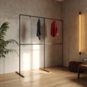 Clothes Rack Frankfurt - Freestanding - Black (Klemp) Clothes Rack Frankfurt - Freestanding - Black (Klemp)