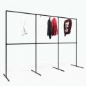 Clothes Rack Stuttgart - Freestanding - Black (Klemp) Clothes Rack Stuttgart - Freestanding - Black (Klemp)