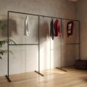 Clothes Rack Düsseldorf - Freestanding - Black (Klemp) Clothes Rack Düsseldorf - Freestanding - Black (Klemp)