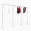 Clothes Rack Hannover - Freestanding - Galvanized (Klemp) Clothes Rack Hannover - Freestanding - Galvanized (Klemp)