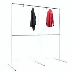 Percha Frankfurt - Independiente - Galvanizada (Klemp)