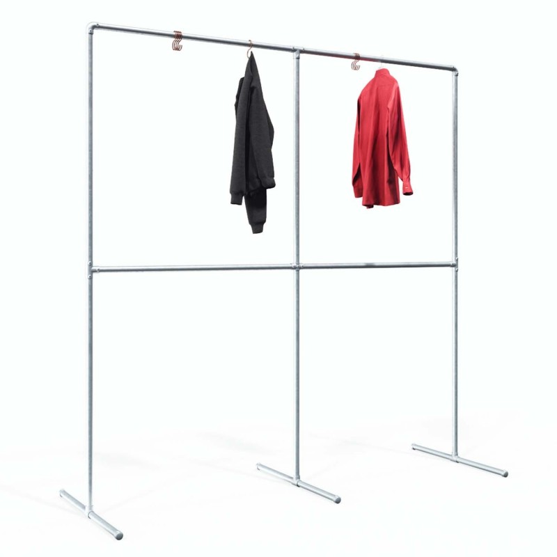 Percha Frankfurt - Independiente - Galvanizada (Klemp) - Kits Percha Frankfurt - Independiente - Galvanizada (Klemp) - Kits