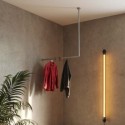 Bochum kledingstang - voor wandmontage - gegalvaniseerd (Klemp) Bochum kledingstang - voor wandmontage - gegalvaniseerd (Klemp)