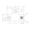 Raccordo a T lungo Typ 4S, 25 mm, Nero (Klemp) Raccordo a T lungo Typ 4S, 25 mm, Nero (Klemp)